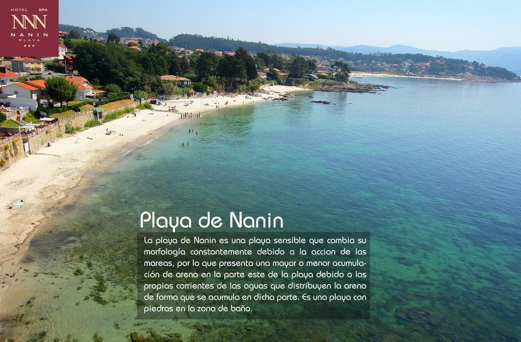 Hotel Spa Nanin Playa Sanxenxo Exterior photo